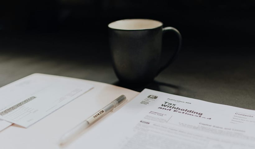 coffee mug near open